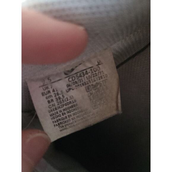 Nike WMS 7 Court Vision Low White Casual Shoes Sneakers Athleisure - Picture 11 of 12